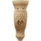 Ekena Millwork 4 1/4"W x 8"D x 13 1/4"H Holmdel Grapes & Vines Corbel, Cherry COR04X08X13HOCH - alternate 4